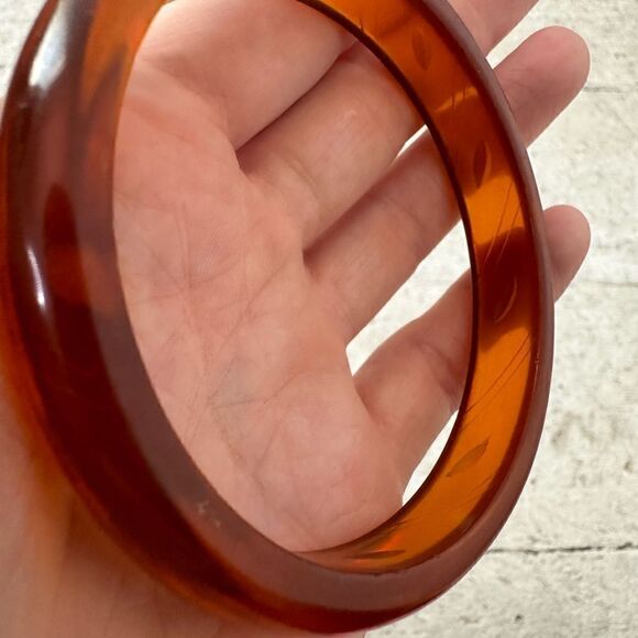 Vintage 60s Mix Material Bundle Of 6 Stack Bangles - Picture 7 of 8